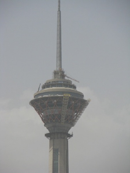Milad Tower in Thereran, sealed with signapur